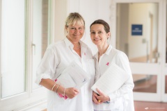 Breast Care Nurses BCN Hedda Leu, Carolin Lübbersmeyer, Stiftung Mammazentrum Hamburg, 21.05.2019