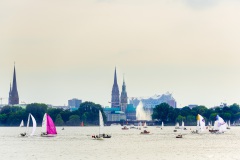 Helga-Cup 2020 auf der Außenalster, Hamburg, Oktober 2020