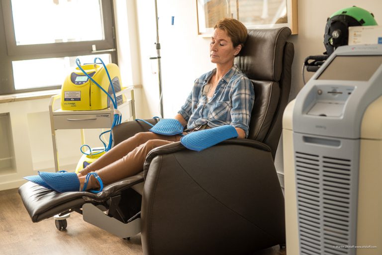 Hand- und Fusskühlung als Schutz gegen Nervenschädigungen bei einer Chemotherapie
