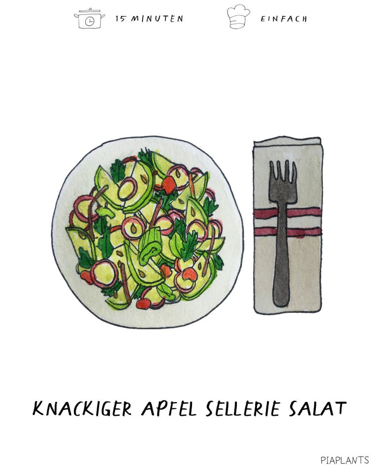 Apfel-Sellerie-Salat