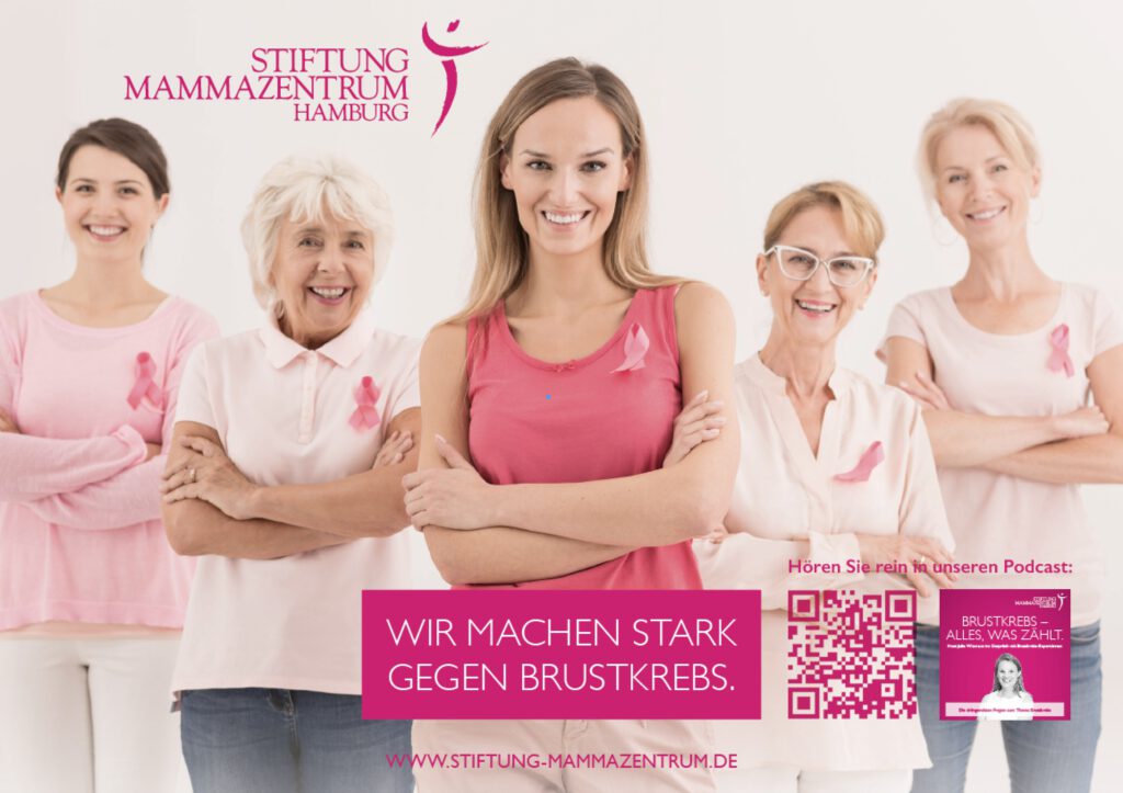 Cover Infobroschüre Stiftung Mammazentrum